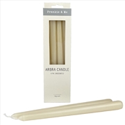 Buy Candle Arbra 4Pk Cream