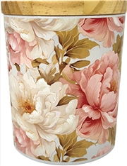 Buy Candle 295G Cut Wick Lid In Bloom Camellia & Lotus