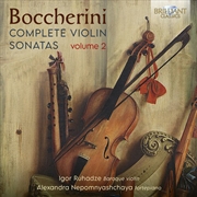 Buy Boccherini: Complete Vn Sons Vol. 2