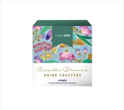 Buy Eastern Rosella Drink Coaster Set 4
