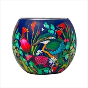 Buy Kingfisher Glass Tealight Candle Holder