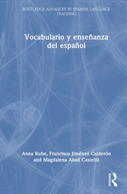 Buy Vocabulario y enseñanza del español