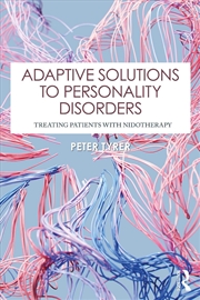 Buy Adaptive Solutions To Personality Disorders Treating Patients With Nidotherapy