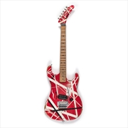 Buy EVH - Eddie Van Halen - Red White & Black Mini Guitar Replica Collectible