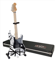 Buy EVH - Eddie Van Halen - Black & White Mini Guitar Replica Collectable