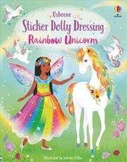 Buy Sticker Dolly Dressing Rainbow Unicorns
