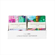Buy Amalfi Pocket Notebook 2pk (SENT AT RANDOM)