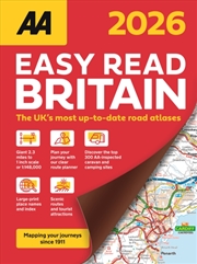 Buy Aa Easy Read Atlas Britain 2026