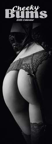 Buy Cheeky Bums Slim Calendar 2026 Slimline Calendar - 12 Month
