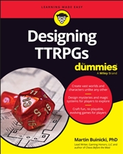 Buy Designing Ttrpgs For Dummies