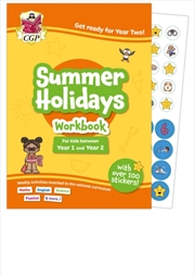 Buy Cgp Summer Holidays Activity Workbook - For Kids Between Year 1 And Year 2 (Ages 5-6)