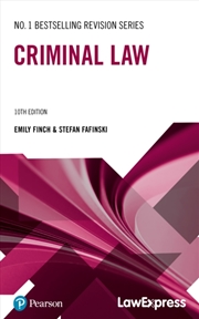 Buy Law Express: Criminal Law