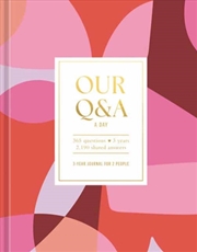 Buy Our Q&A A Day (Hearts) : 3-Year Journal For 2 People