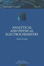 Buy Analytical And Physical Electrochemistry