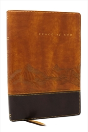 Buy Peace Of God Bible: Discover And Experience God'S Shalom Throughout The Bible (Nkjv, Brown Leatherso