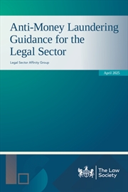 Buy Anti-Money Laundering Guidance For The Legal Sector April 2025