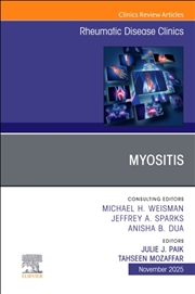 Buy Myositis, An Issue Of Rheumatic Disease Clinics Of North America : Volume 51-4