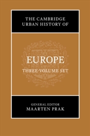 Buy The Cambridge Urban History Of Europe 3 Volumes Hardback Set