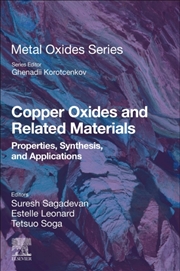 Buy Copper Oxides And Related Materials : Properties, Synthesis, And Applications