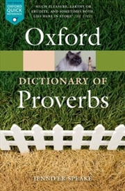Buy Oxford Dictionary Of Proverbs