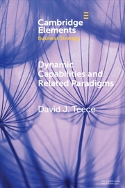 Buy Dynamic Capabilities And Related Paradigms