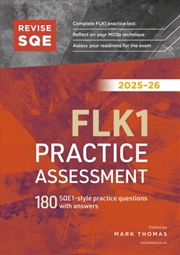 Buy Revise Sqe Flk1 Practice Assessment 2025/26 : 180 Sqe1-Style Questions With Answers
