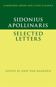 Buy Sidonius Apollinaris: Selected Letters