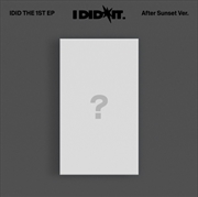 Buy Did It - After Sunset Ver