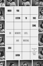 Buy When You Listen To This Song : On Memory, Loss, And Writing
