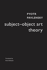 Buy Subject–Object Art Theory