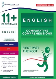 Buy 11+ Essentials English Comprehensions: Comparative Comprehension Book 1