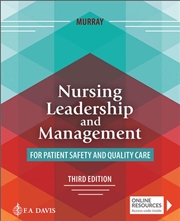 Buy Nursing Leadership And Management For Patient Safety And Quality Care