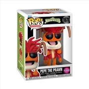 Buy Muppets - Pepe the Prawn (Flocked) Pop! Vinyl