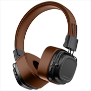 Buy Soundtech by Laser Wireless On-Ear Headphones Brown