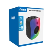 Buy Laser RGB Mini Party Speaker 19 cm - Black