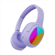 Buy Laser kids RGB Bluetooth Headphone - Purple