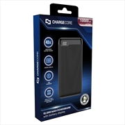 Buy ChargeCore Powerbank with Battery level Display Black 10000mAh