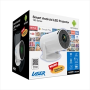 Buy Laser Multi-Angle Tube LED Projector with Android TV_White