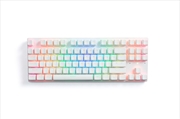 Buy G Tek Cyborg 87 Key Wired 2 4G BT Gaming Keyboard White