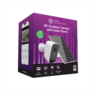 Buy Connect Smart Home 2K Outdoor Camera with 3W solar panel