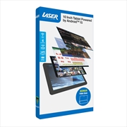 Buy Laser 10 -inch Android 15 tablet with 4/64GB - Black