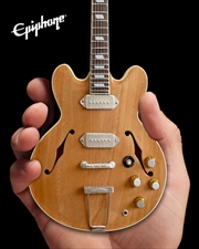 Buy Axe Heaven Epiphone 1965 Casino Revolution Natural Mini Guitar Replica Collectible EG-811