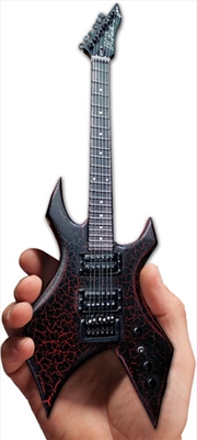 Buy Axe Heaven Official Netflix - Stranger Things - Eddie's Guitar BC Rich NJ Warlock Mini Guitar Replic