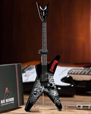 Buy Axe Heaven Dimebag Darrell Pantera Dean Black & White Southern Trendkill ML Mini Guitar Replica Coll