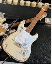 Buy Axe Heaven Jimmie Vaughan Signature Fender Stratocaster Custom Vintage White  Mini Guitar Replica Co