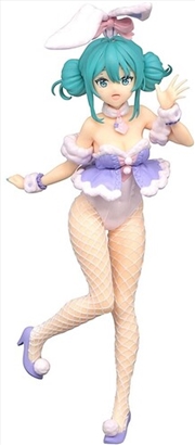 Buy Furyu - Hatsune Miku - BiCute Bunnies - White Rabbit Purple Color Figure