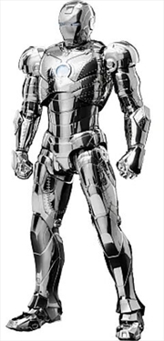 Buy Threezero - Marvel Studios: Infinity Saga - 1/12 Scale DLX Iron Man Mark 2 (Chrome Edition) Action F
