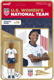 Buy Super7 - USWNT Soccer - ReAction Wv 2 - Crystal Dunn (2023 World Cup Home Kit)