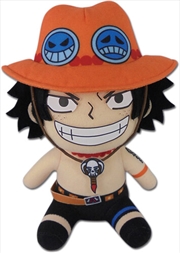 Buy One Piece Ace Sitting Pose 7 Inch Plush