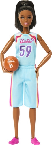 Buy Mattel - Barbie Careers Made to Move Basketball Player Doll & Accessories, Brunette